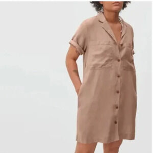 Everlane Tan Mini Dress